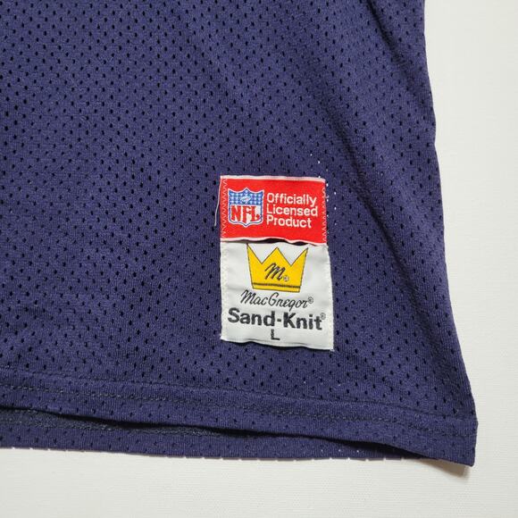 Sand Knit Macgregor Dallas Cowboys Hershel Walker #34 NFL Football Jersey Large - Picture 3 of 14